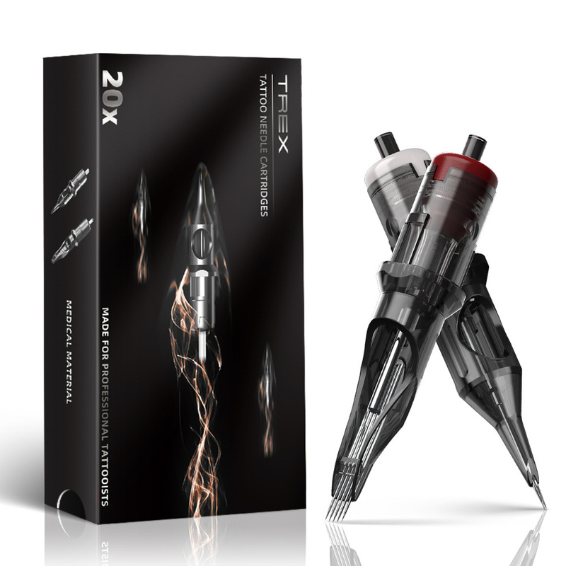 Dragon's Kiss Metal Slug Tattoo Needles, 20-piece set in a box, universal tattoo needle tool for tattoo machines and motor machines, ink cartridge Dragon's Kiss Metal Slug Tattoo Needles, 20-piece set in a box, universal tattoo needle tool for tattoo machines and motor machines, ink cartridge