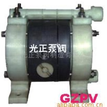 厂家供应新型QBK气动隔膜泵卧式耐腐蚀化工泵(光正第三代改进型)