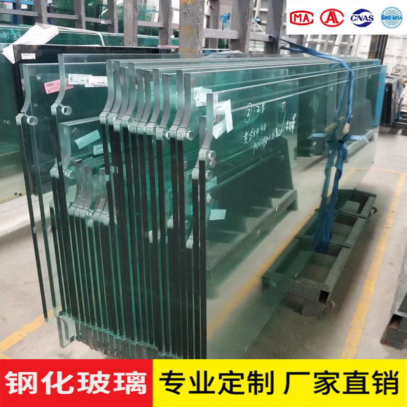 厂家批发复合夹胶玻璃PVB隔音防爆钢化玻璃 双层超白夹胶 中空玻