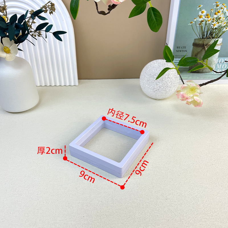 White 9*9*2cm; film box