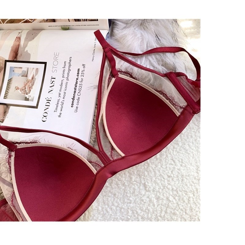 Venta directa de fábrica comercio electrónico transfronterizo Sudeste de Asia Vietnam Tailandia damas sin costuras sujetador de recogida lateral cómodo