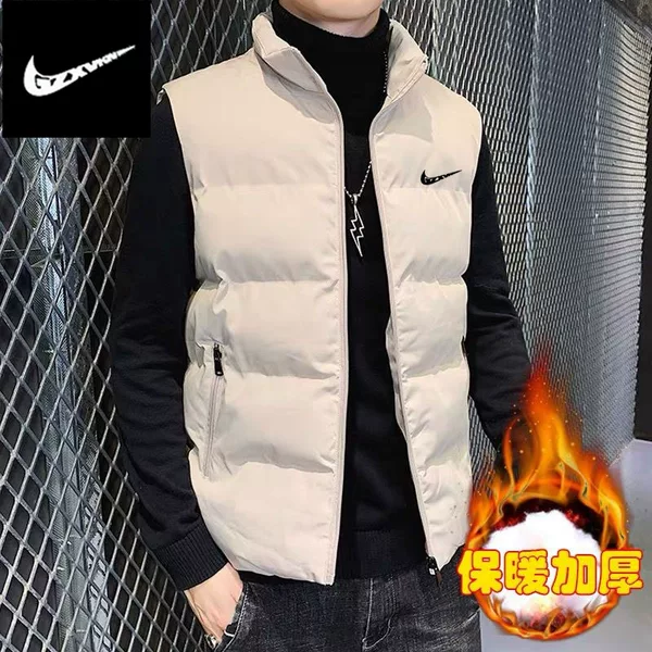 A generation of hair brand spring and autumn winter men's plus size warm vest padded vest wear vest coat