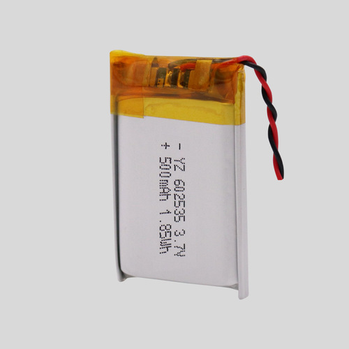 韩国KC认证602535 500mAh 3.7V聚合物锂电池蓝牙音响内窥镜领夹麦