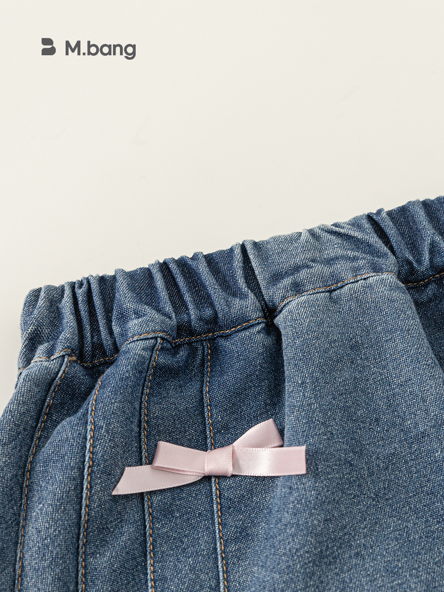 Youbao ropa para niños niñas falda plisada verano nuevo estilo lazo encaje falda corta para niños falda de bebé femenina