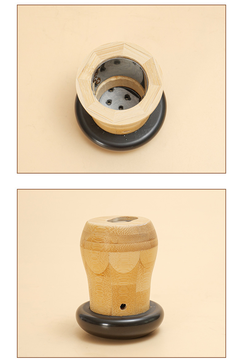 Facial Moxibustion Mushroom Tool Bian Stone Warm Moxa Jar for Home Beauty Care preparation