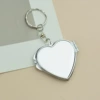 Mirror, keychain heart shaped
