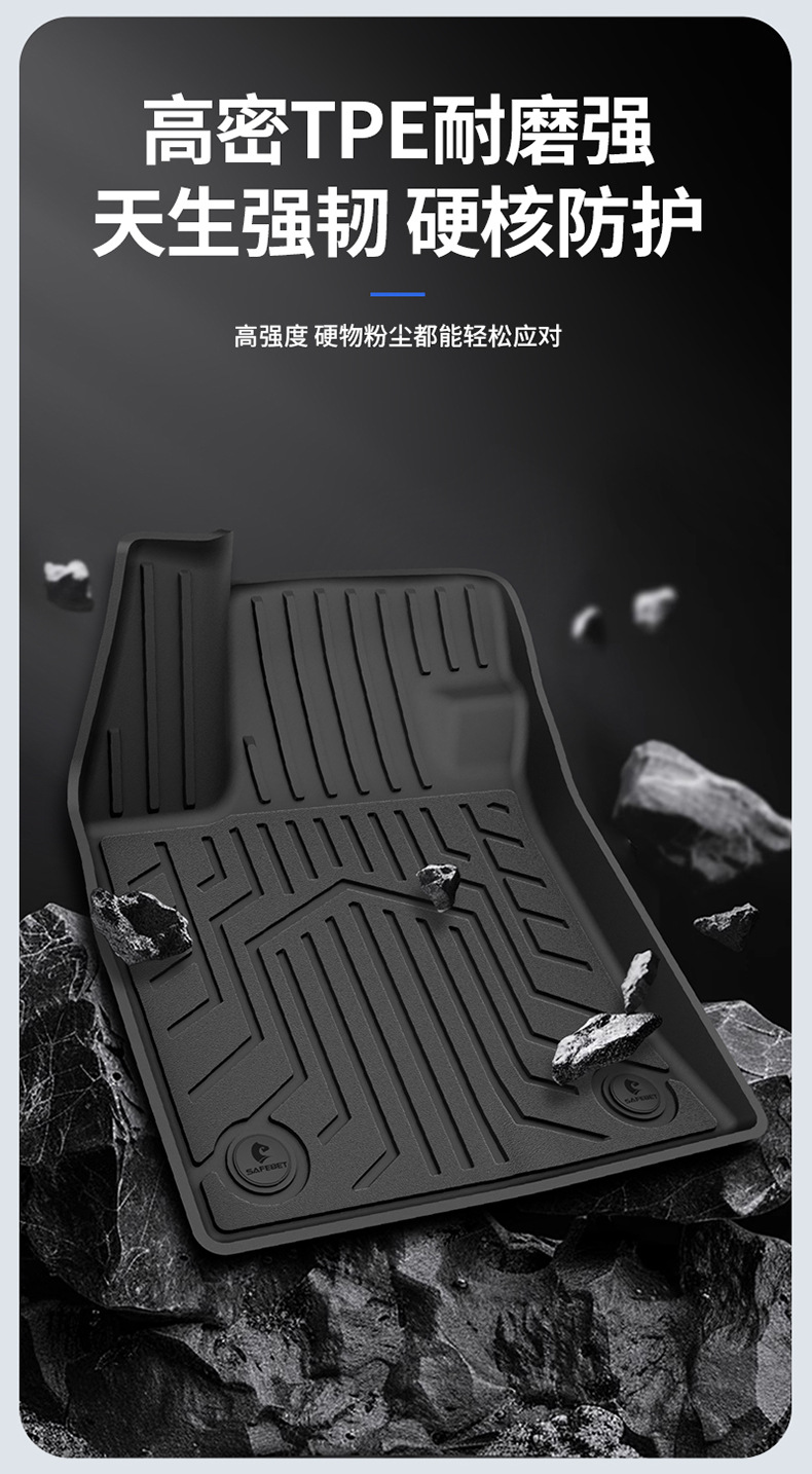 Suitable for Haval H6, Big Dog, Menglong, Xiaolong Max, H6L, All-Weather Tpe Car Floor Mats