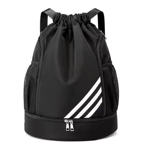 2025 Adjustable Double Shoulder Backpack Large Capacity Lightweight Dry Wet Separation Swimming Travel Basketball Bag