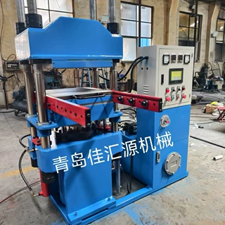80吨plc高精度全自动柱式平板硫化机分段控温控压液压硫化成型机