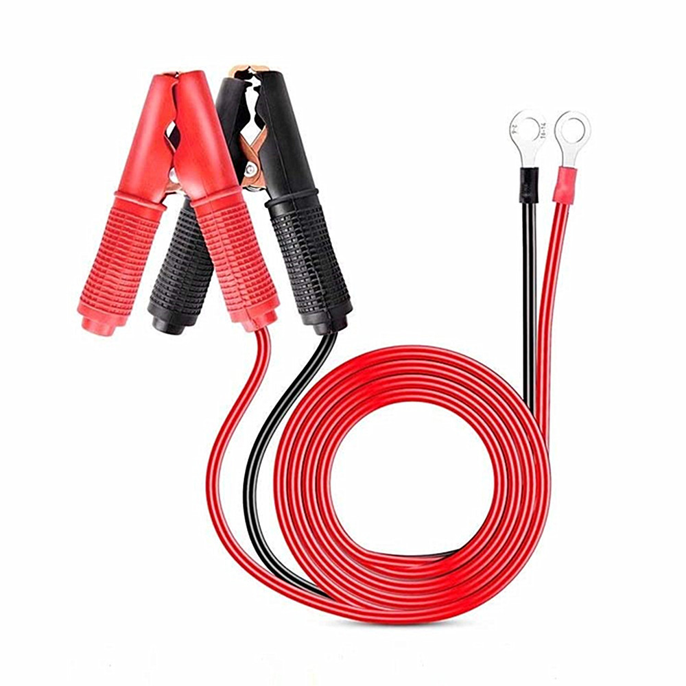 汽车蓄电池Battery Cable 30A鳄鱼夹助推器跳线电缆适用网线