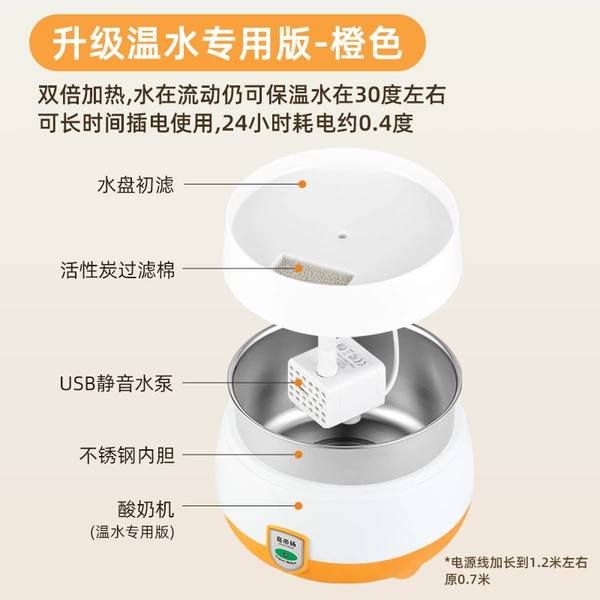 Water pump orange
