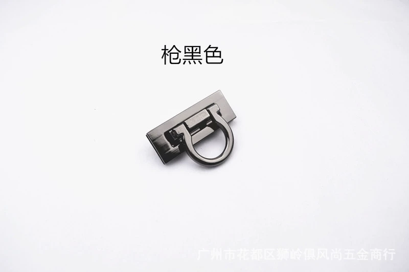 Metal lock, bag, purse with clasp