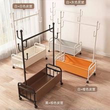 衣架落地卧室挂衣架家用室内移动轻奢晾衣架多功能收纳置物衣帽架