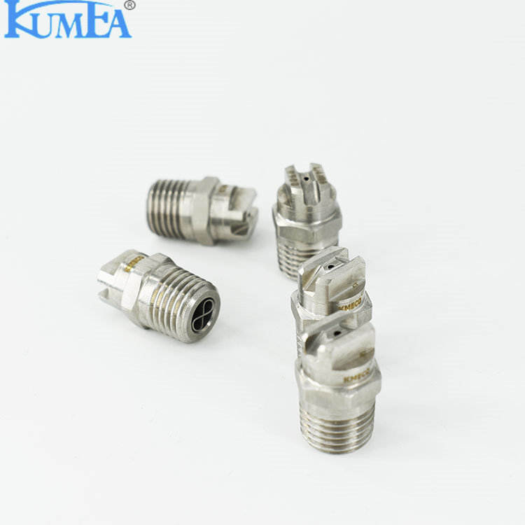 苏州斯铂润厂家螺纹可选 H59黄铜 不锈钢材质可选高压扇形喷嘴