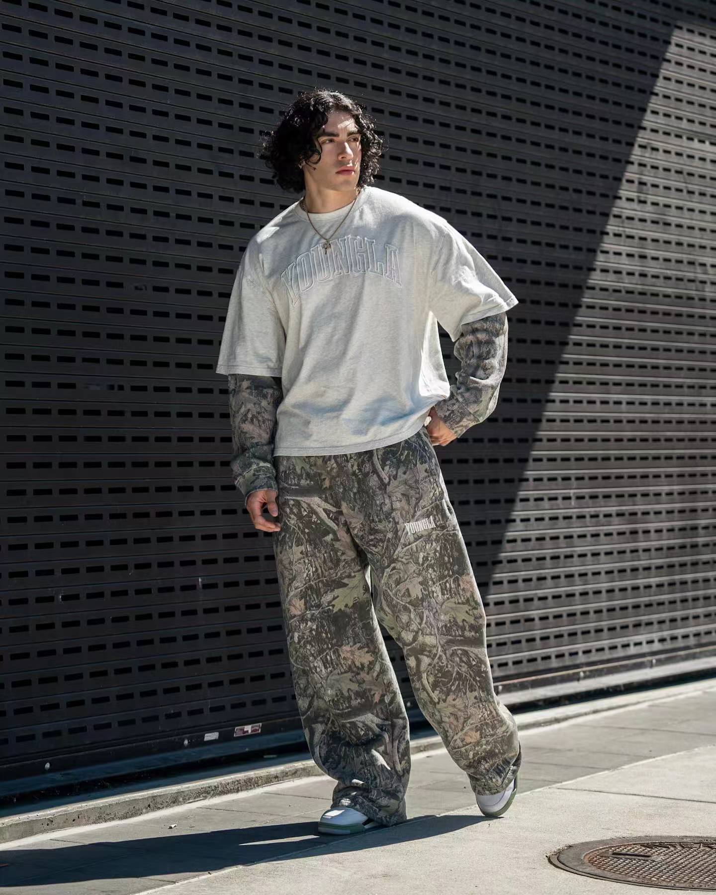 2133-Tree Pants Jogging Baggy Sweats Camo 2025-03 | eBay