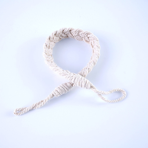 Modern and simple new cotton rope twist braided straps cross-border supply curtain straps storage straps wholesale