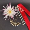 Pearl hair band + gold nine pearl single + other bank pollen