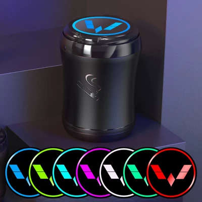 Car ashtray – Led Ambient Light, Creative Car - wuling