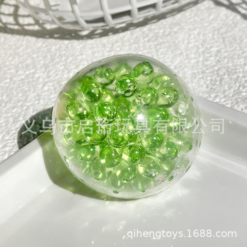 아크릴 투명 녹색