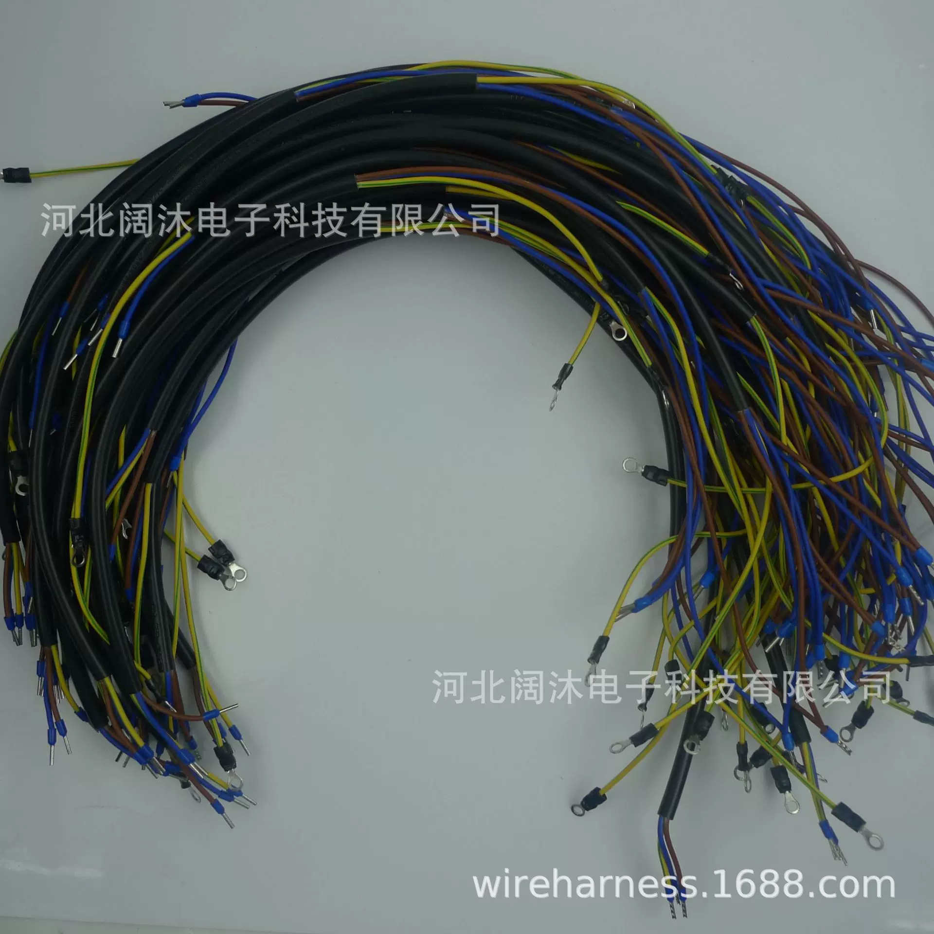 线束加工 电子连接线 智能机器人线束 传感器插头线束