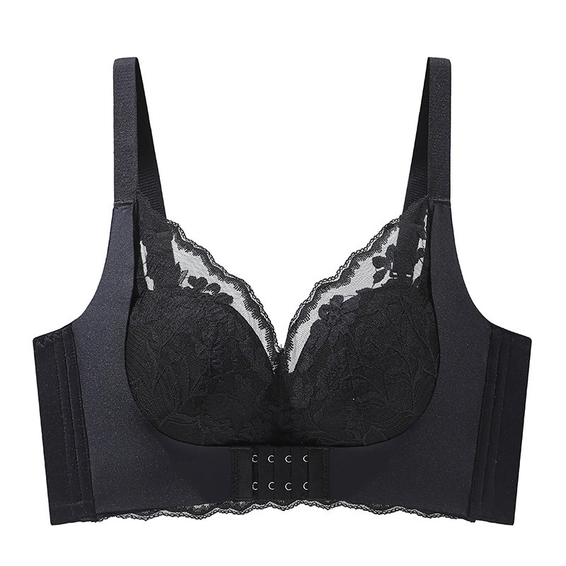 岱魅姿 Wireless bra, push up bra, lace supporting underwear, bra top