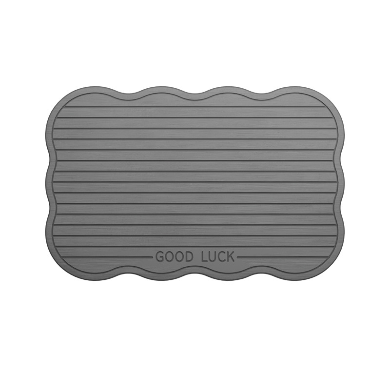 Alfombra de barro de diatomeas, alfombra de suelo de baño, alfombra de pies seca antideslizante, alfombra de inodoro, alfombra de inodoro de entrada, venta en caliente transfronteriza