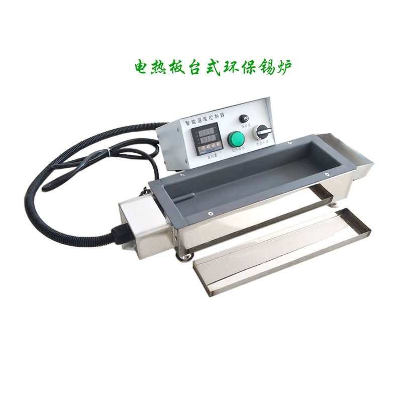 Полуавтоматическая печь для погружения олова Печь для плавки чистого титана без свинца Печь для погружения олова с трансформаторной проволокой Регулируемая постоянная температура Оловянная печь