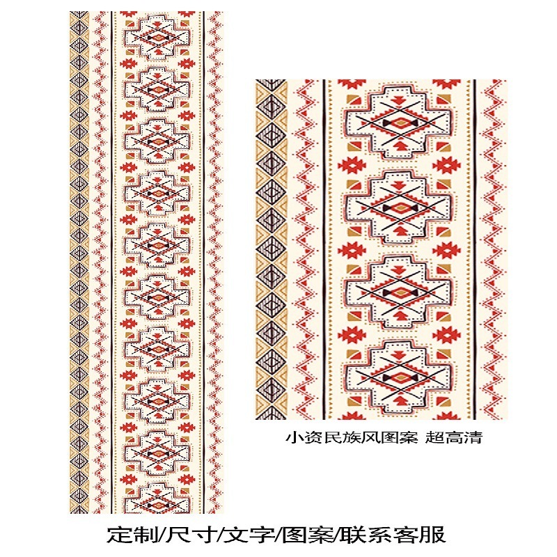 云南民谣酒吧民族风长条吊顶天幕挂布墙面装饰民宿特色背景布墙布|undefined