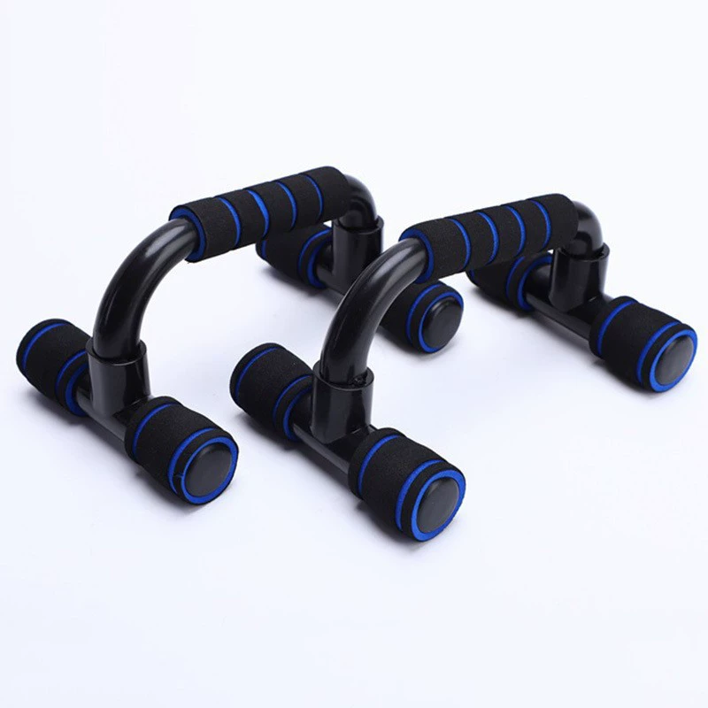 Push-up Support Rack I-Shape, High-Strength PP with PVC Foam Grip, Non-Slip, 200 kg Capacity