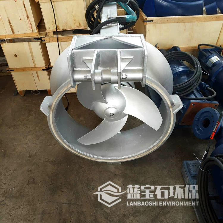 Погружной насос с осевым потоком QJB-W15 Мембранный резервуар для аэробного резервуара Насос для возврата нитрифицирующей жидкости Сапфировая защита окружающей среды