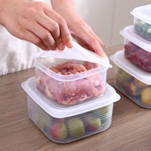 冰箱收纳盒葱姜蒜保鲜盒分类储存冷冻汤密封加热备菜食品级塑料盒