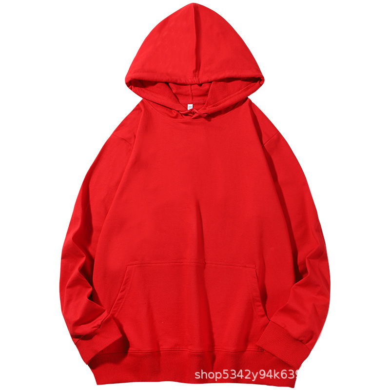 2024 primavera y otoño nueva moda de moda suelta con capucha suéter al por mayor 280g algodón pesado estilo coreano abrigo todo a juego