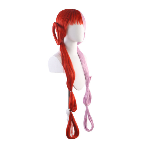 Cardamom One Piece Uta New Theatrical Version One Piece World's Diva Yin-Yang Hair UTA Uta Cos Wig