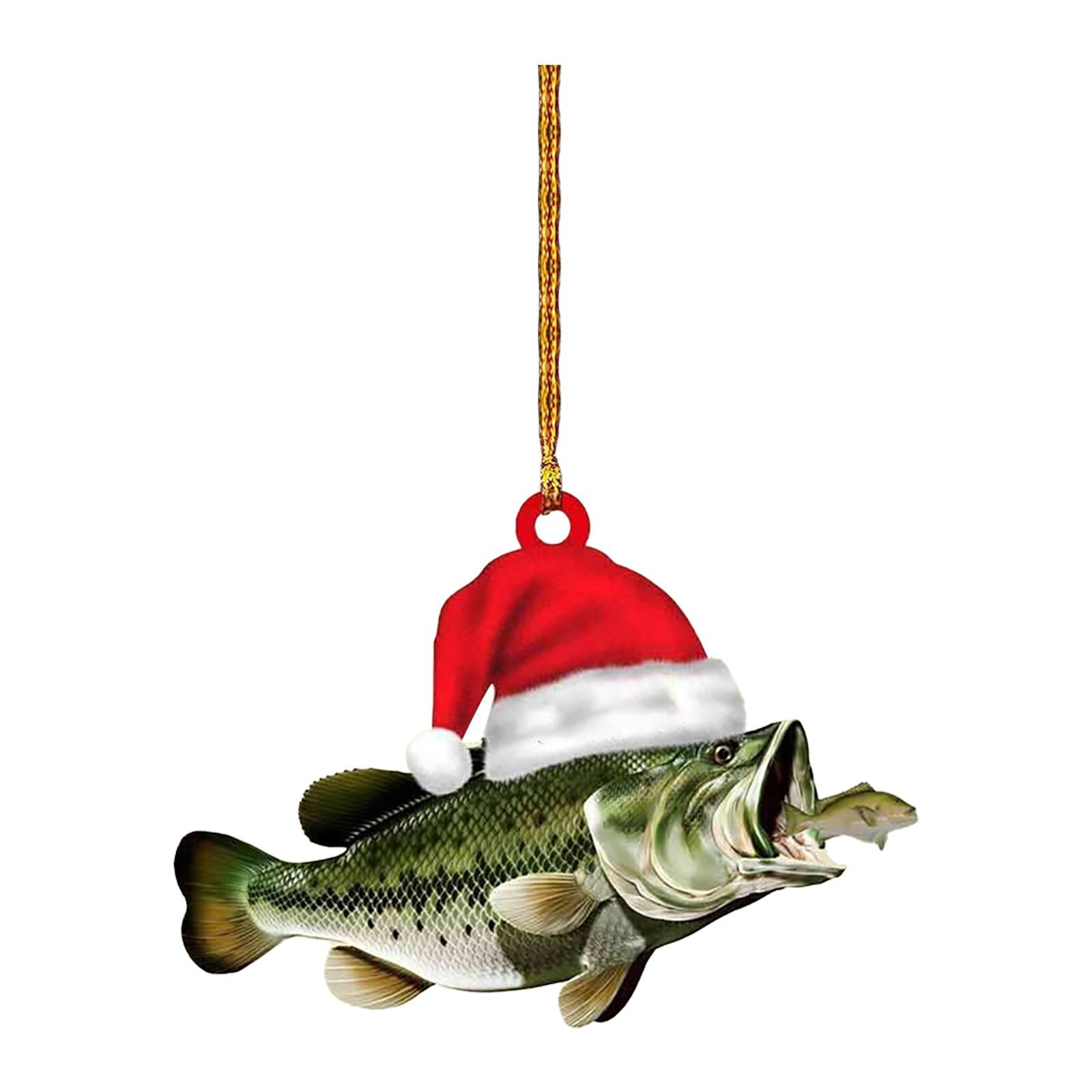 Venta directa creativa transfronteriza personalizada bajo verde coche de navidad acrílico plana adornos de decoración de navidad image 15