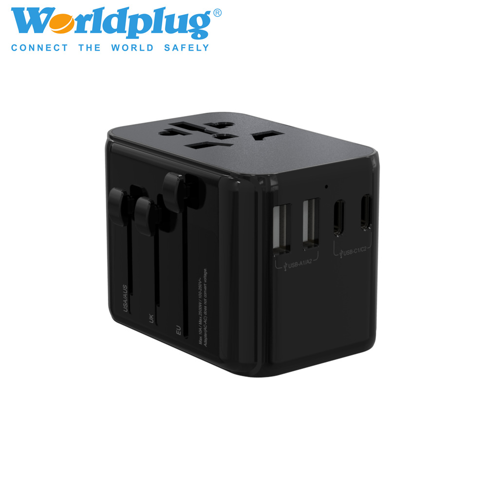 全球通转换插头多功能转换插头万能旅行插座国际旅行插头无线充电