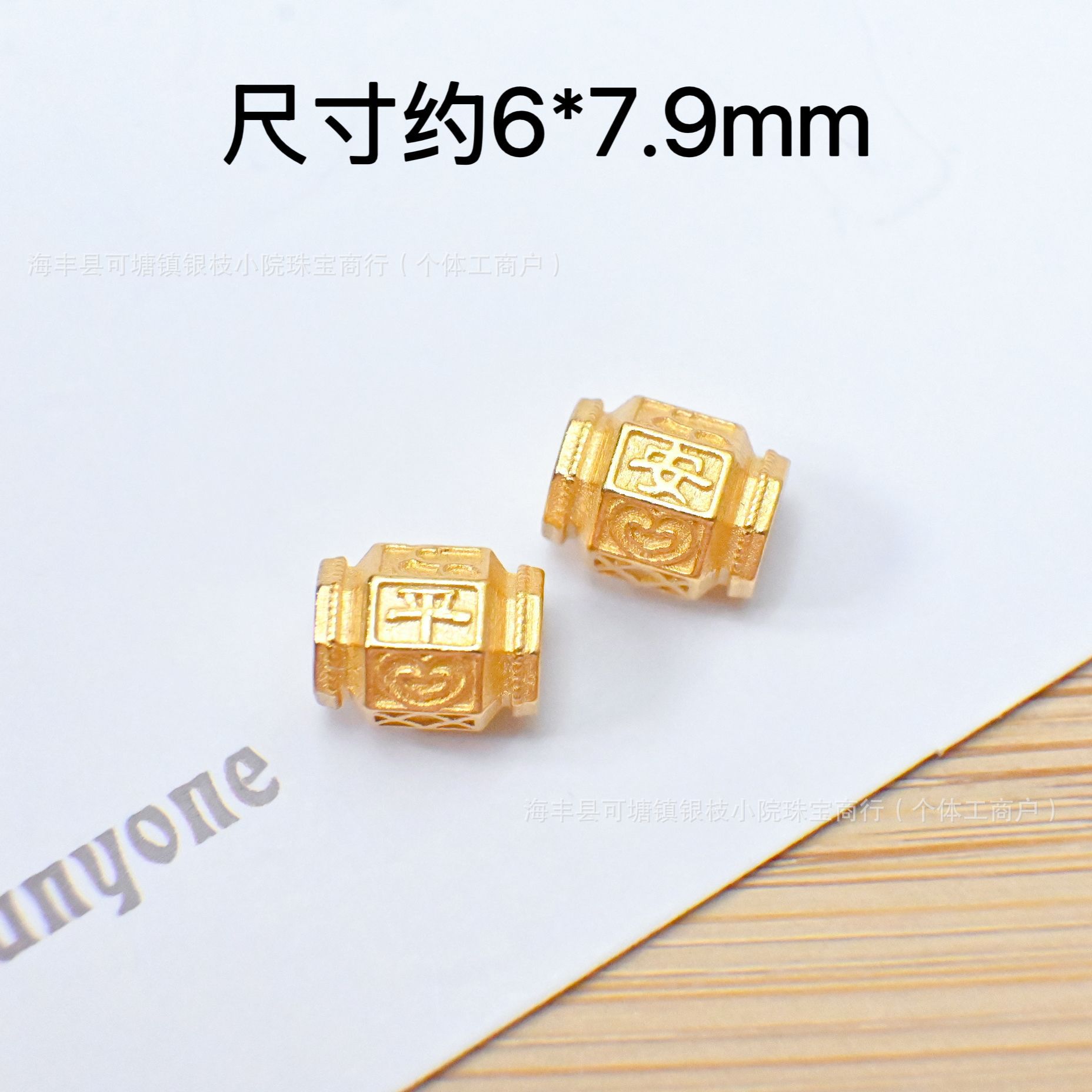 S925 Silver Ancient Gold DIY Through-Hole Accessories Butterfly Spacer Bead Pendant Pendant Beaded Bracelet Necklace Jewelry Wholesale