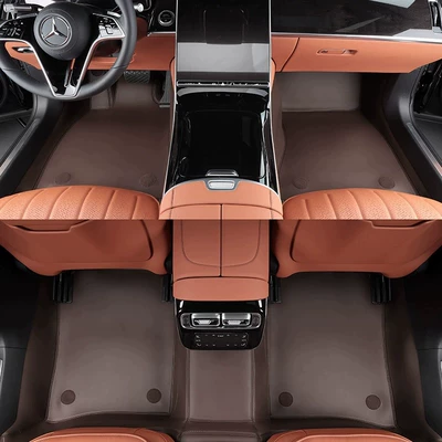 Nappa Leather Solvent-Free Car | Modelə uyğun ayaqaltı - mocha-color