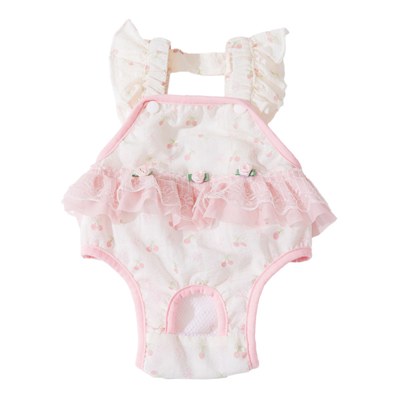Nuevos pantalones de mascotas de leche dulce, cómodos, cortés con mascotas, anti-acoso, perras estro, machos image 5