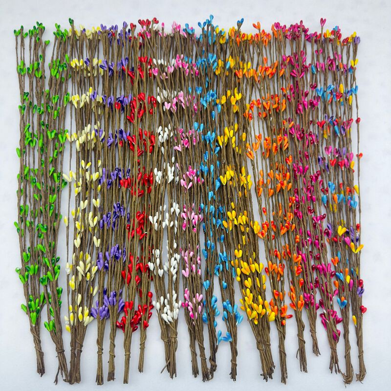 40cm wreath accessories 8 pairs of beads diy bracelet candy bottle flower vine branch berry noodle beads rattan cake dress up