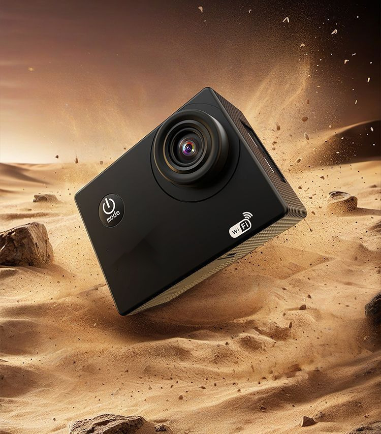 Sports Camera Hd Vlog Camera Video Recorder Motorcycle Riding Travel Helmet Driving Waterproof Case Recorder