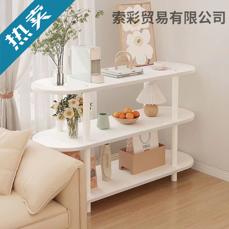 Storage Rack Multi-Layer Storage Shelf Display Rack Living Room Simple Bookshelf Floor-Standing Bedroom Home Storage Cabinet Cross-Border