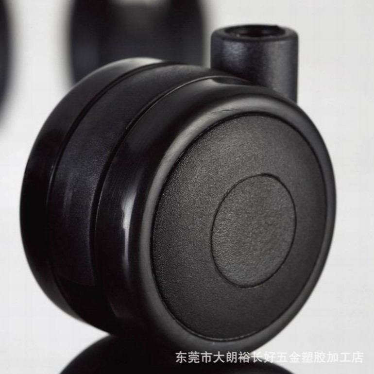 厂家供应脚轮家具脚轮尼龙办公椅万向轮塑料脚轮音箱平板车脚轮