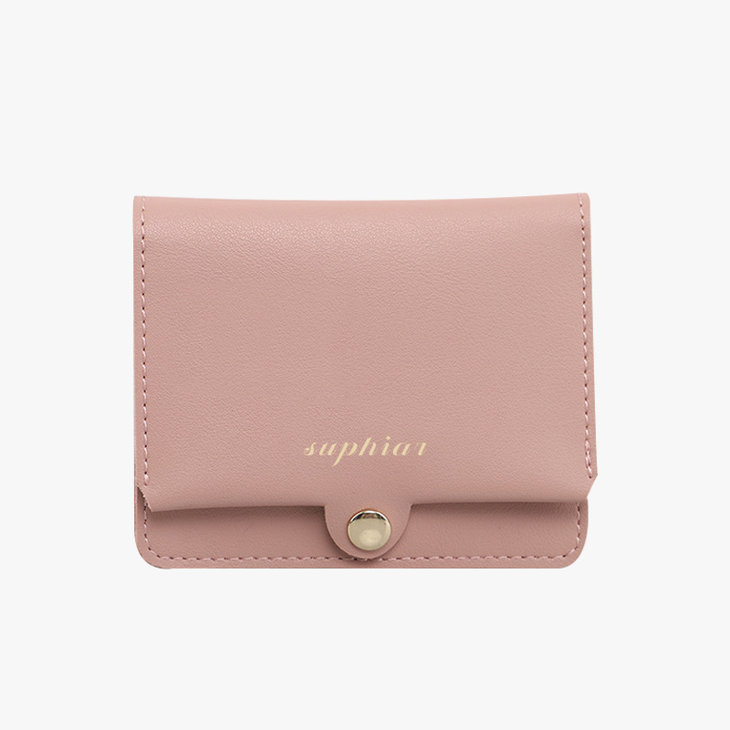 Cuero PU creativo multifuncional tarjeta de tarjeta de visita personalizada tarjeta de tarjeta de visita bolsa de tarjetas de flip