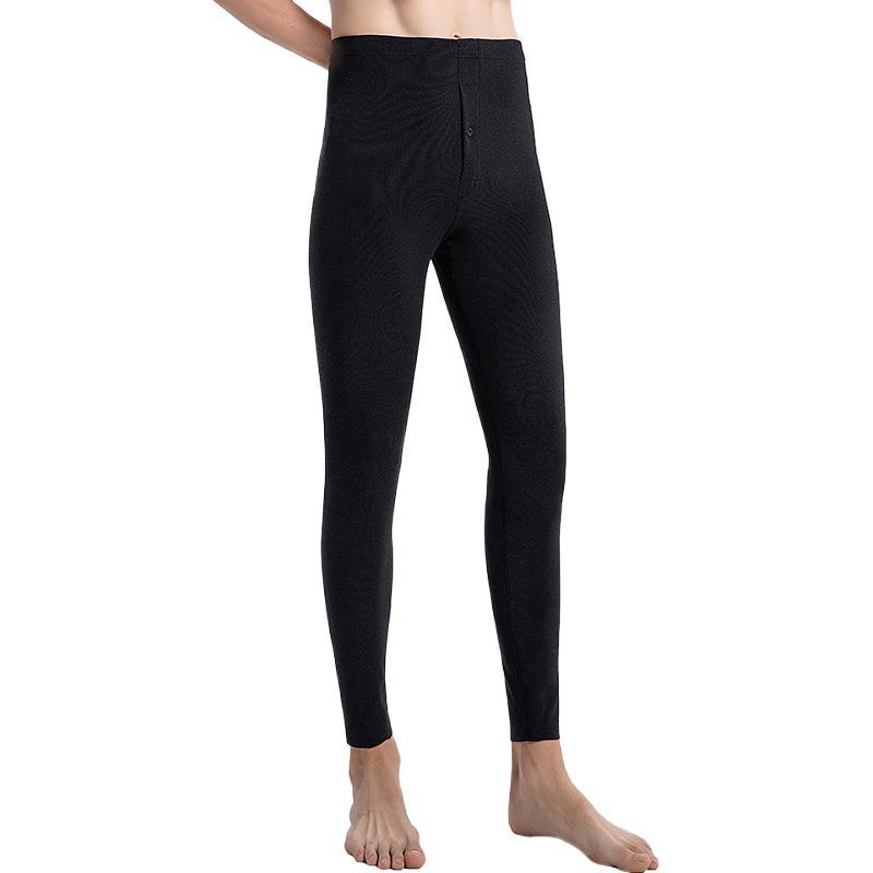 Pantalones calientes de otoño de cotton, pantalones cálidos para hombres, pantalones de algodón sin marcas de doble cara, pantalones de invierno nuevos