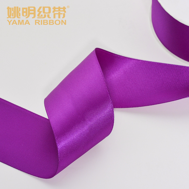 En stock Yao Ming cinta de la boda de una sola cara de raso horquilla accesorios para el cabello cinta de la Hornada 4CM cinta al por mayor