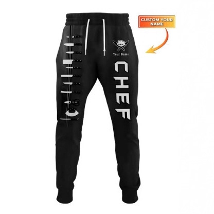 2025 Chef Cooking 3D All over Printed Men's Sweatpants Autumn Fashion Jogger Pants Sweatpants