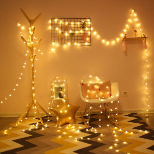 LED Internet celebrity star light room bedroom decoration holiday Christmas light small color light flashing light string light Starry Sky wholesale