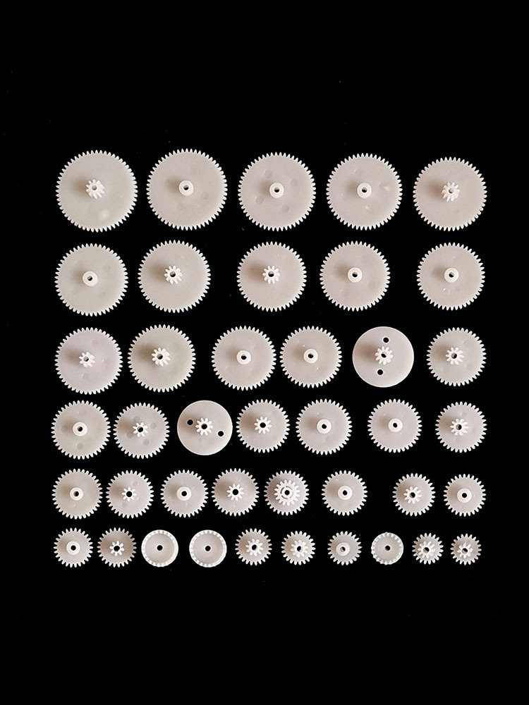 单层齿轮0.5模20/22/24/26/28/30/32/34/36/38/40/42齿2/3mm内径
