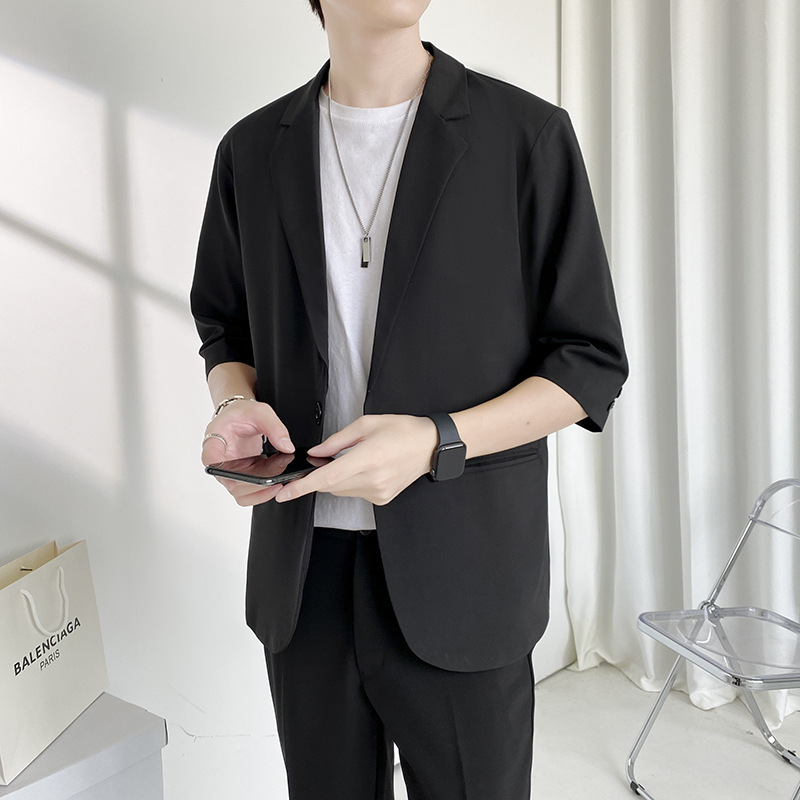 plus size Loose Straight Business Dress Pants Men's Fatty Suit Plus Plus Fat Suit Pants Casual Summer Thin