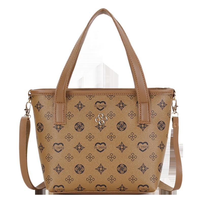 Bolsa de cubo portátil 2021 Bolsos De Mujer de gran capacidad Bolsa de hombro de mujer clásica bolsa de cubo de flores